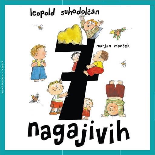 book cover for 7 nagajivih