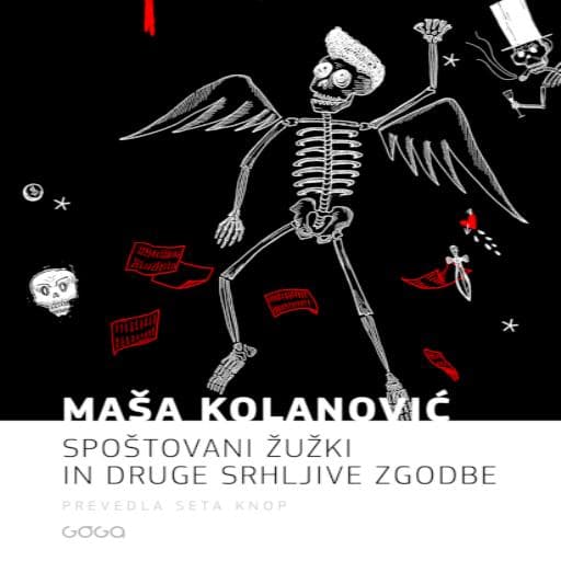 book cover for Spoštovani žužki in druge srhljive zgodbe