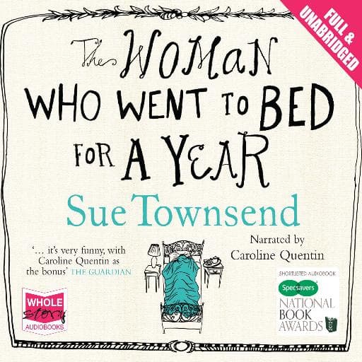 book cover for The Woman Who Went to Bed for a Year