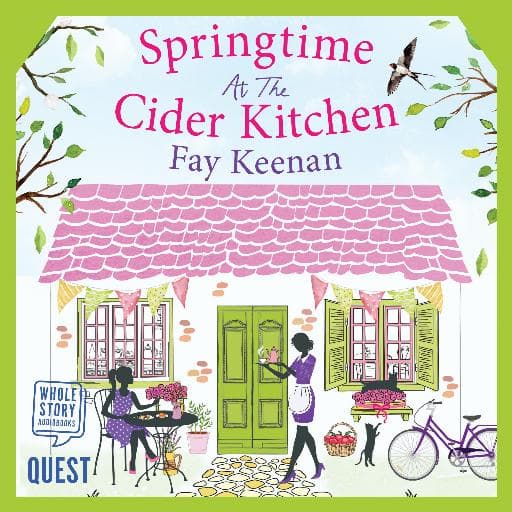 book cover for Springtime at the Cider Kitchen
