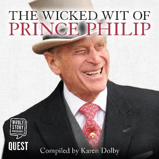 book cover for The Wicked Wit of Prince Philip