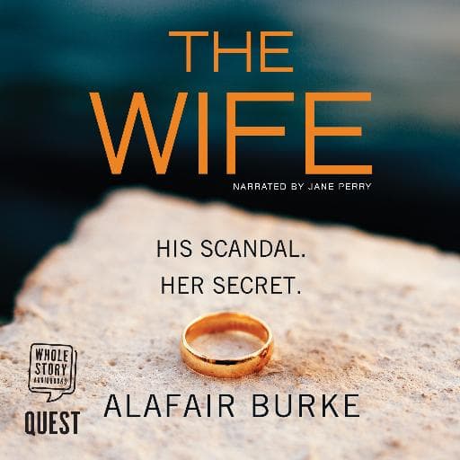 book cover for The Wife