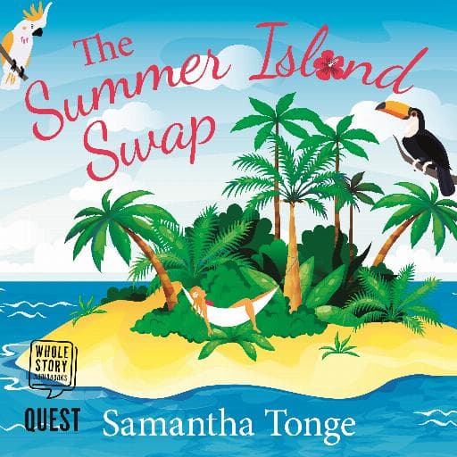 book cover for The Summer Island Swap
