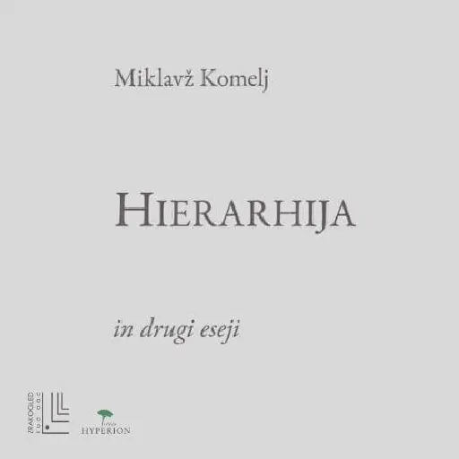 book cover for Hierarhija in drugi eseji