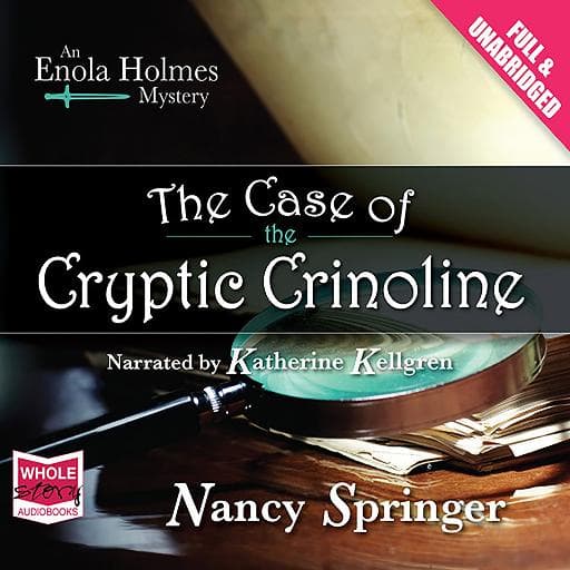 book cover for The Case of the Cryptic Crinoline