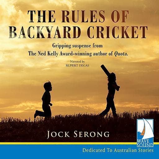 book cover for The Rules of Backyard Cricket