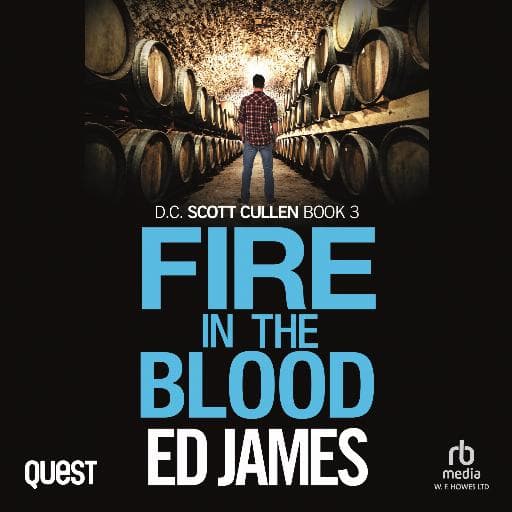 book cover for Fire in the Blood
