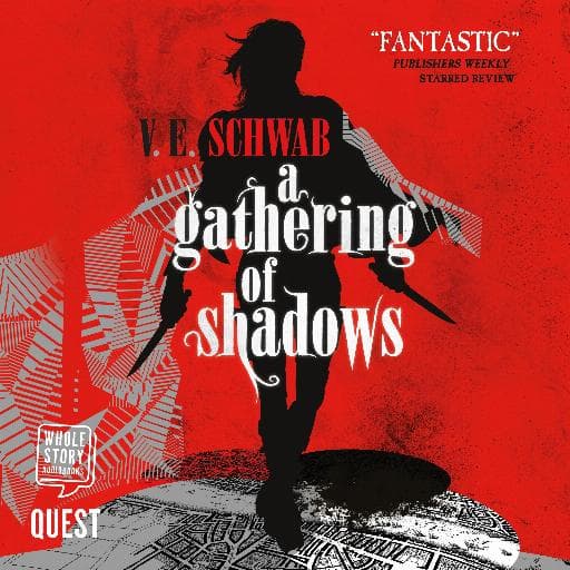 book cover for A Gathering of Shadows