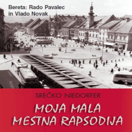 book cover for Moja mala mestna rapsodija
