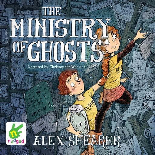book cover for The Ministry of Ghosts