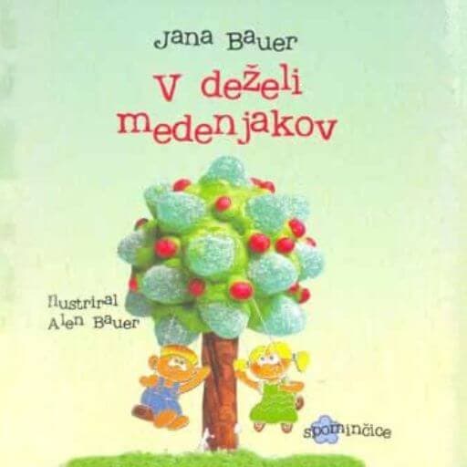 book cover for V deželi medenjakov