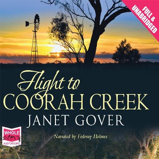 book cover for Flight to Coorah Creek