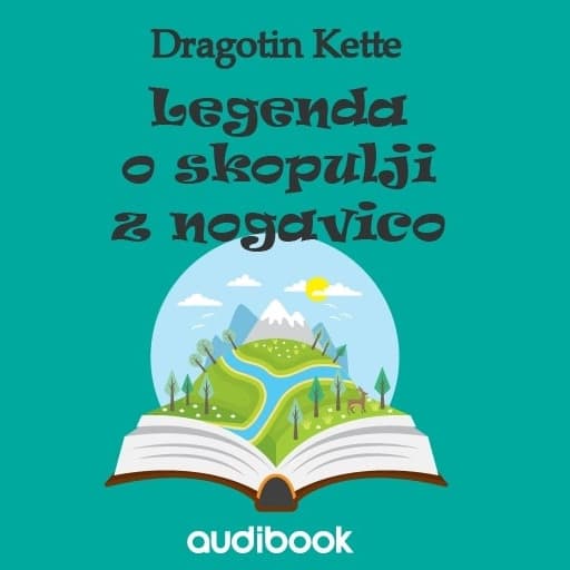 book cover for Legenda o skopulji z nogavico