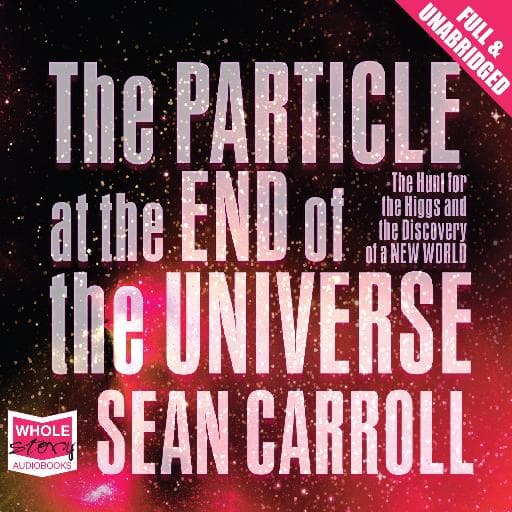 book cover for The Particle at the End of the Universe