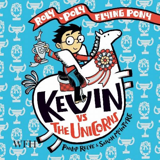 book cover for Kevin Vs the Unicorns