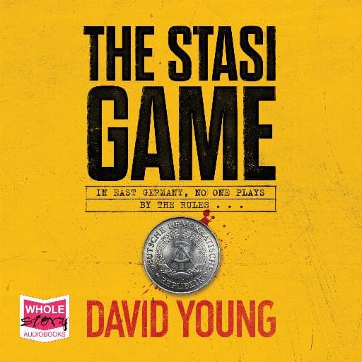 book cover for The Stasi Game