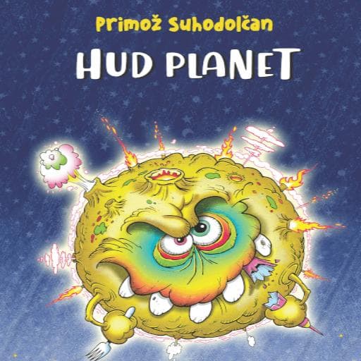 book cover for Hud planet (zbirka pravljic)