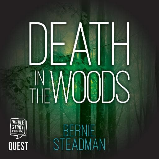 book cover for Death in the Woods