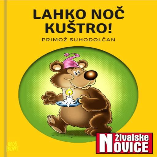 book cover for Lahko noč, Kuštro!