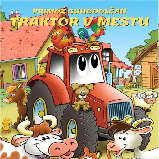 book cover for Traktor v mestu