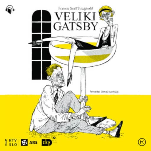 book cover for Veliki Gatsby