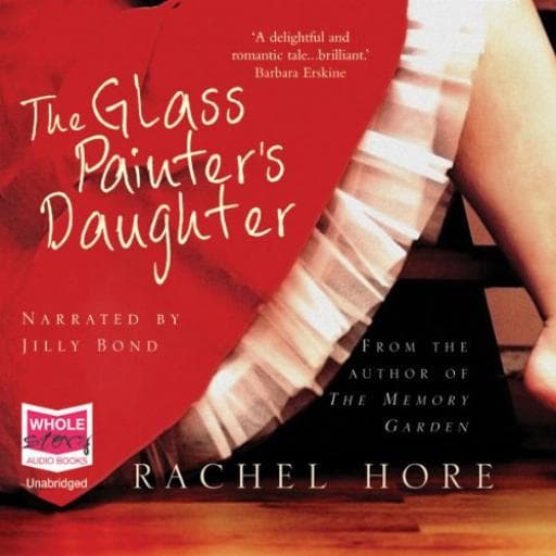 book cover for The Glass Painter's Daughter
