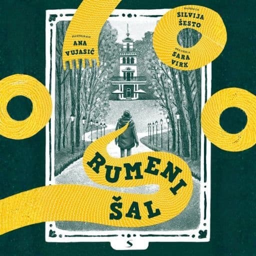 book cover for Rumeni šal