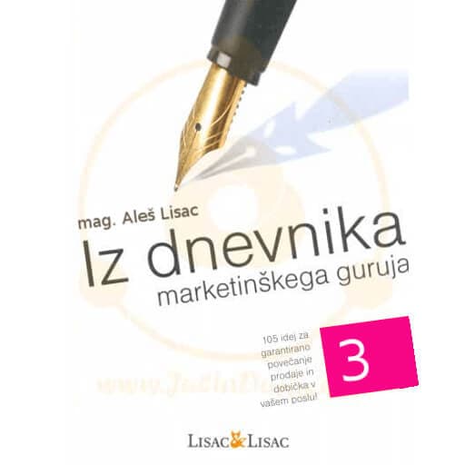 book cover for Iz dnevnika marketinškega guruja
