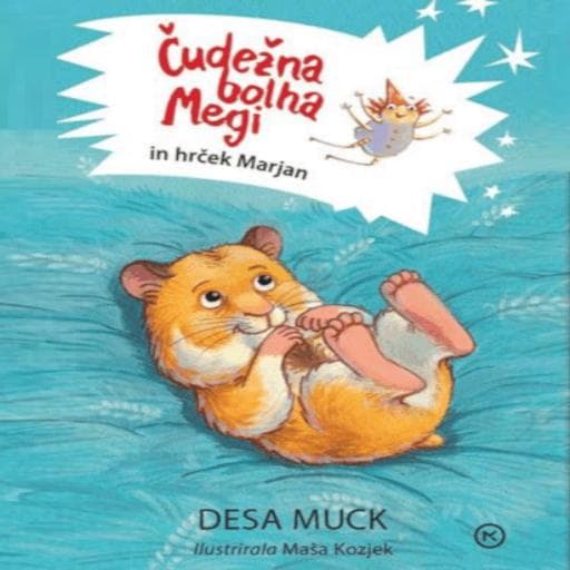 book cover for Čudežna bolha Megi in hrček Marjan
