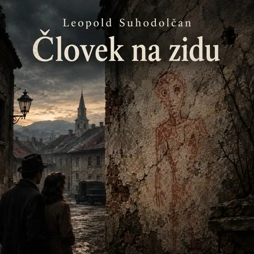 book cover for Človek na zidu