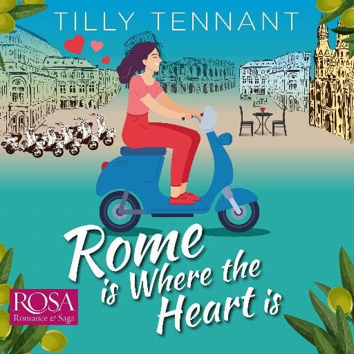 book cover for Rome is where the Heart is