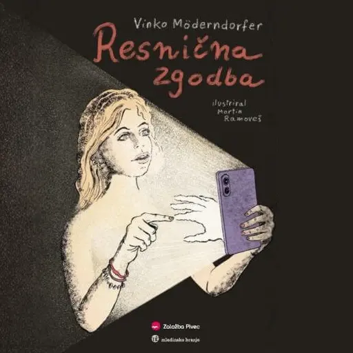 book cover for Resnična zgodba
