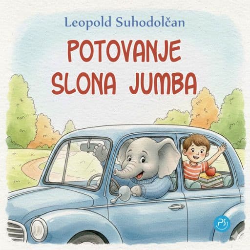 book cover for Potovanje slona Jumba