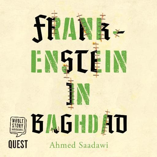 book cover for Frankenstein in Baghdad