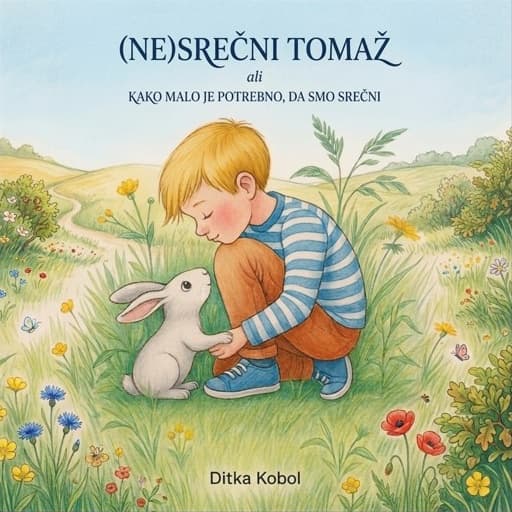 book cover for (Ne)srečni Tomaž