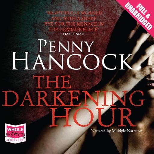 book cover for The Darkening Hour