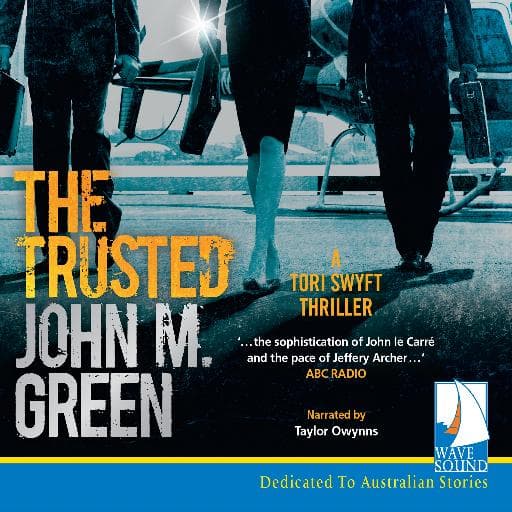 book cover for The Trusted