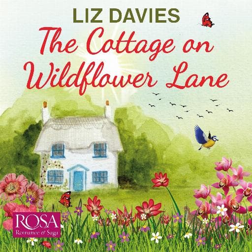book cover for The Cottage on Wildflower Lane