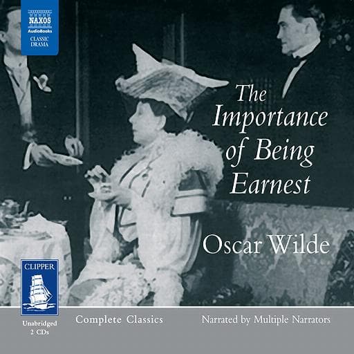 book cover for The Importance of Being Earnest