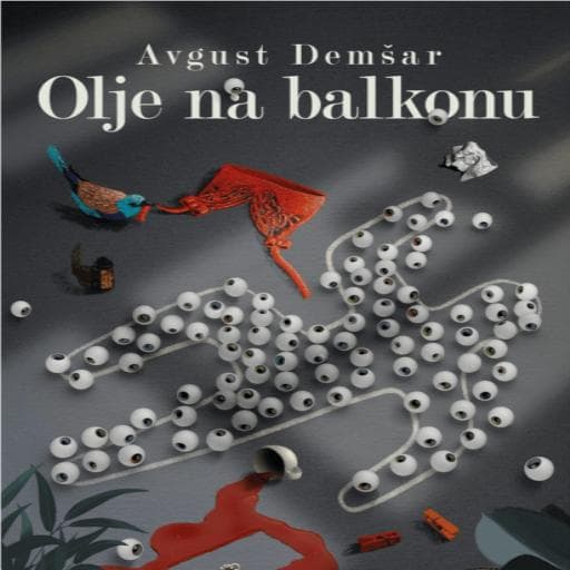 book cover for Olje na balkonu