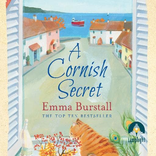 book cover for A Cornish Secret