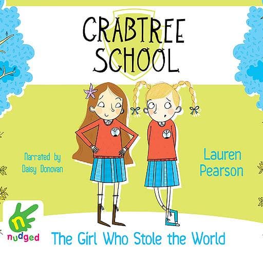 book cover for The Girl Who Stole the World