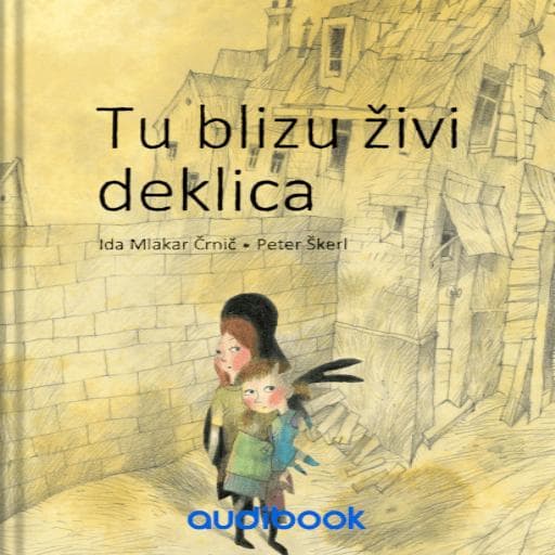 book cover for Tu blizu živi deklica