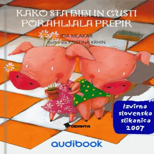 book cover for Kako sta Bibi in Gusti porahljala prepir