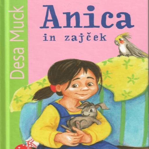 book cover for Anica in zajček