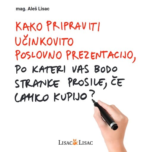 book cover for Kako pripraviti učinkovito poslovno prezentacijo